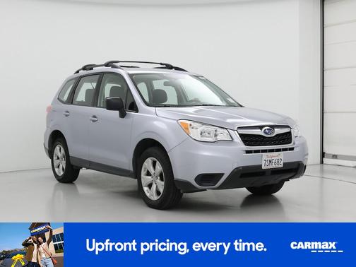 Silver 2016 Subaru Forester 2.5I