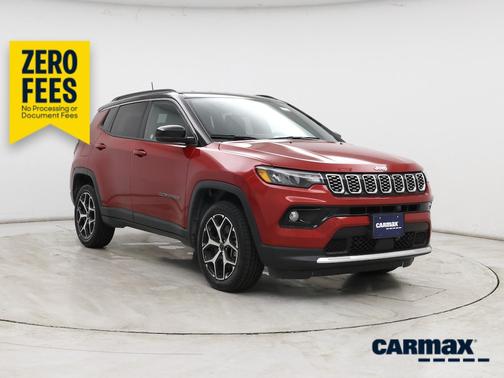 Red 2025 Jeep Compass Limited