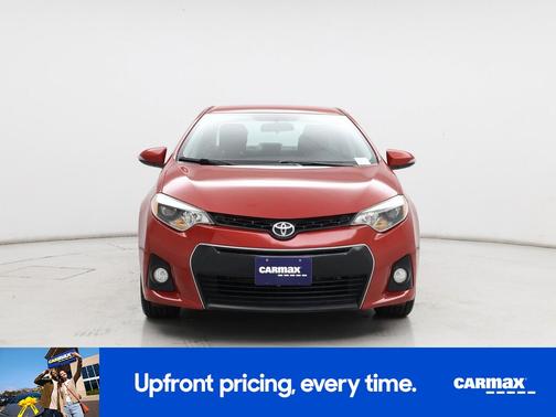 Red 2016 Toyota Corolla S
