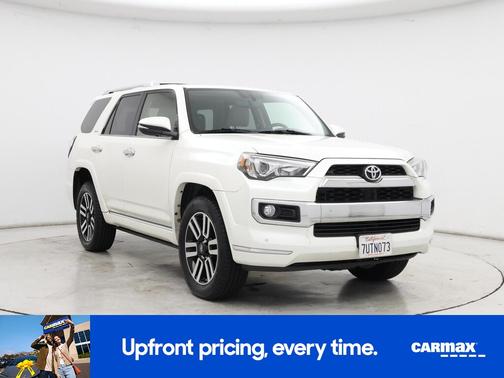 White 2016 Toyota 4Runner Limited