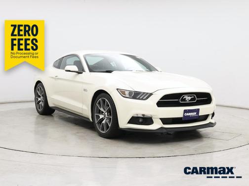 White 2015 Ford Mustang 50 Year Limited Edition