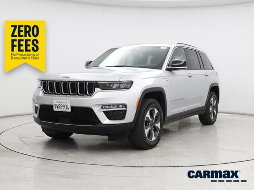 Silver 2023 Jeep Grand Cherokee 4xe 30th Anniversary