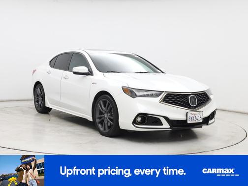 White 2019 Acura TLX A-Spec