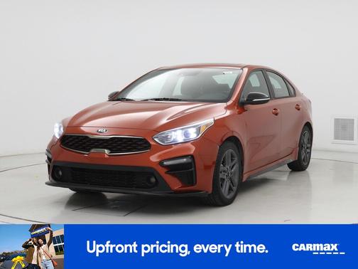Orange 2021 Kia Forte GT-Line