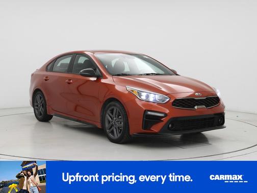 Orange 2021 Kia Forte GT-Line