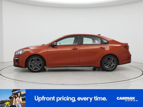 Orange 2021 Kia Forte GT-Line