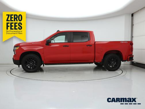 Red 2025 Chevrolet Silverado 1500 Custom