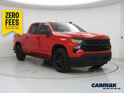 Red 2025 Chevrolet Silverado 1500 Custom