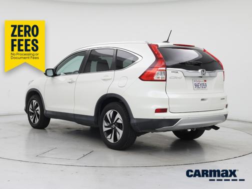 White 2015 Honda CR-V Touring