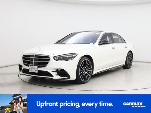 White 2021 Mercedes-Benz S-Class