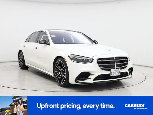 White 2021 Mercedes-Benz S-Class
