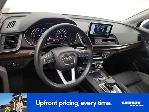 Blue 2018 Audi Q5 Premium Plus