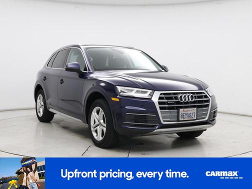 Blue 2018 Audi Q5 Premium Plus