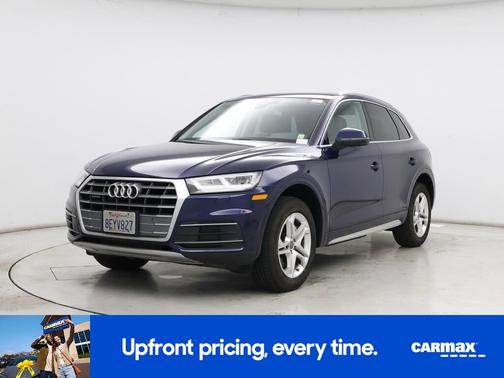 Blue 2018 Audi Q5 Premium Plus