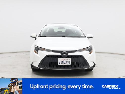 White 2020 Toyota Corolla LE