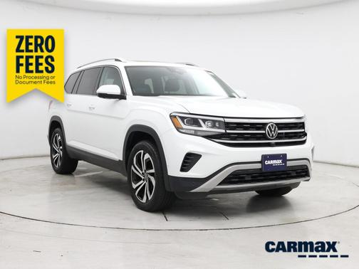 White 2021 Volkswagen Atlas SEL Premium