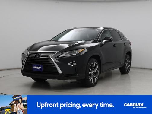 Black 2019 Lexus RX 450h F-Sport