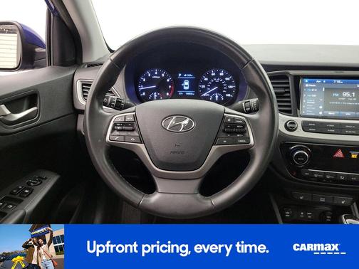 Blue 2021 Hyundai Accent Limited