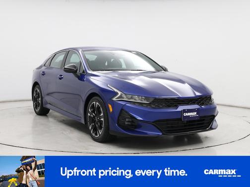 Blue 2022 Kia K5 GT-Line