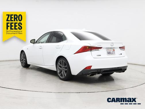 White 2017 Lexus IS 200t F-Sport