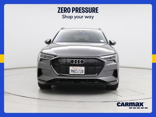 Gray 2021 Audi e-tron Premium