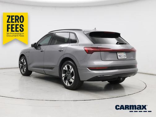 Gray 2021 Audi e-tron Premium
