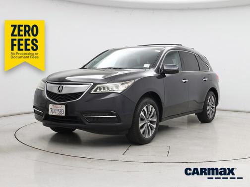 Gray 2016 Acura MDX
