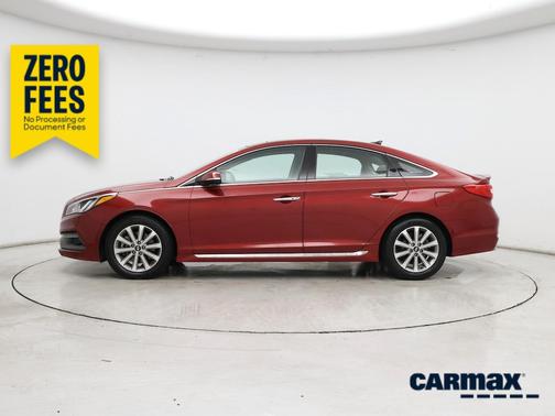 Red 2016 Hyundai SONATA Limited