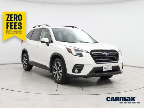 White 2023 Subaru Forester Limited