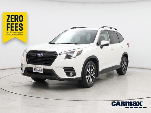 White 2023 Subaru Forester Limited