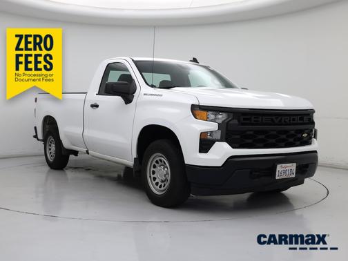 White 2025 Chevrolet Silverado 1500 Work Truck