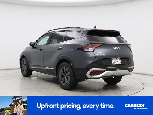 Gray 2025 Kia Sportage Hybrid SX Prestige