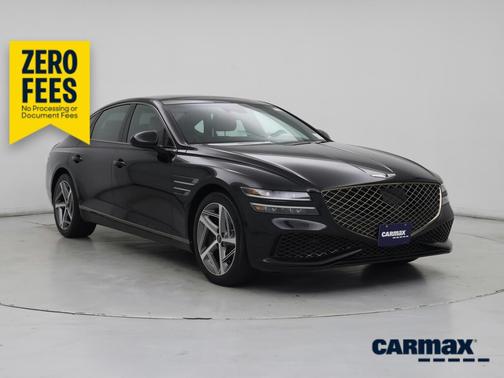 Black 2023 Genesis G80