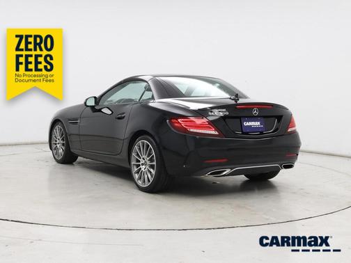 Black 2018 Mercedes-Benz SLC 300