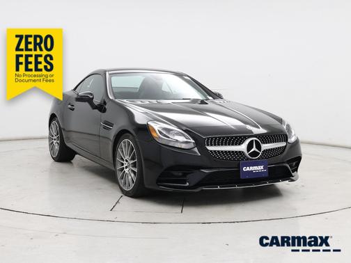 Black 2018 Mercedes-Benz SLC 300