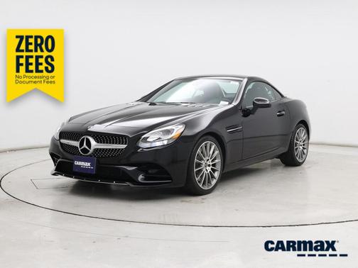 Black 2018 Mercedes-Benz SLC 300