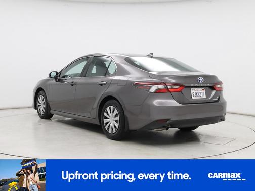 Gray 2024 Toyota Camry Hybrid LE