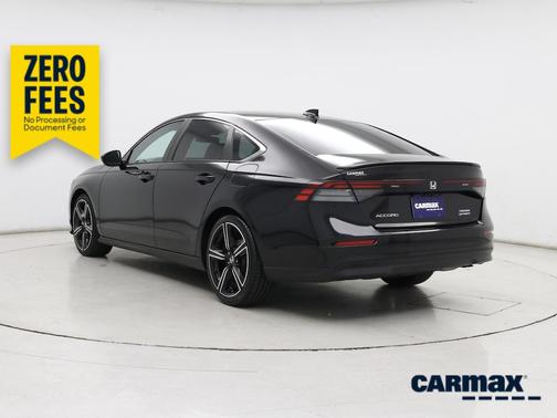 Black 2023 Honda Accord Hybrid Sport
