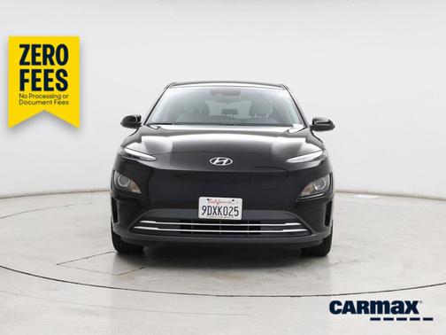 Black 2023 Hyundai KONA EV SE