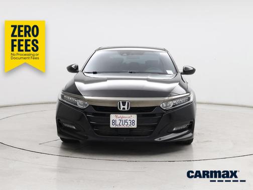 Black 2019 Honda Accord Sport
