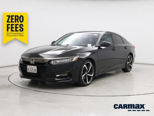 Black 2019 Honda Accord Sport