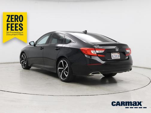 Black 2019 Honda Accord Sport
