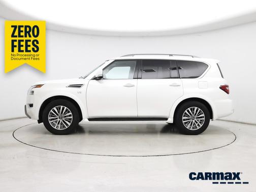 White 2021 Nissan Armada SL