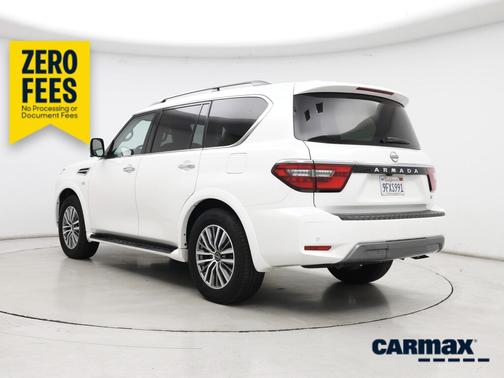 White 2021 Nissan Armada SL