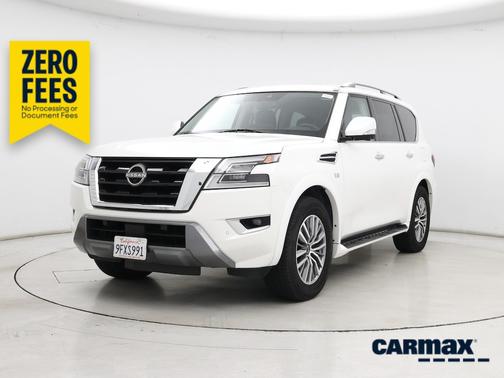 White 2021 Nissan Armada SL
