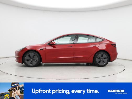 Red 2023 Tesla Model 3