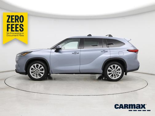 Blue 2022 Toyota Highlander Limited