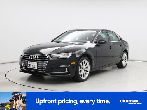 Black 2019 Audi A4 Premium