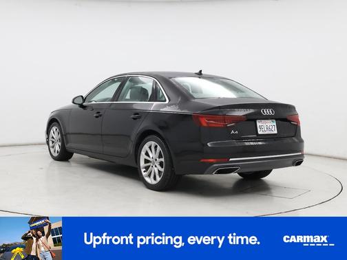 Black 2019 Audi A4 Premium
