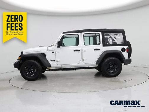 White 2023 Jeep Wrangler Unlimited Sport